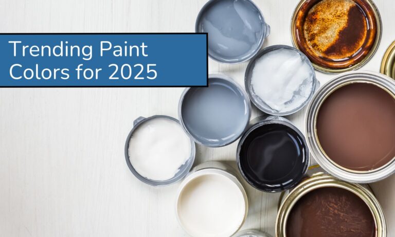 Trending Paint Colors for 2025